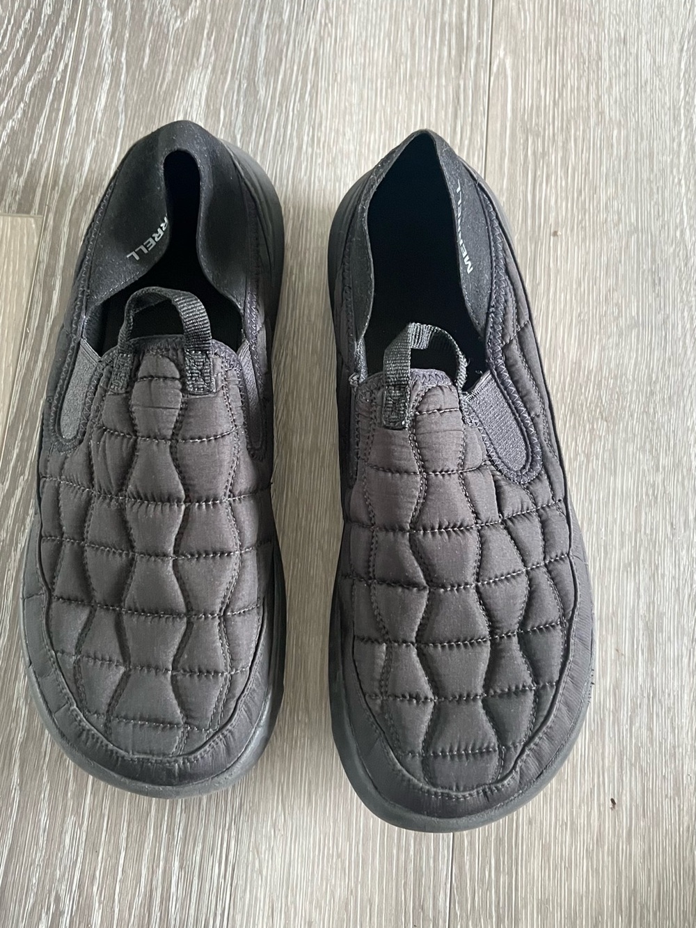 Merrell Quilted Slip-On Loafers - Black